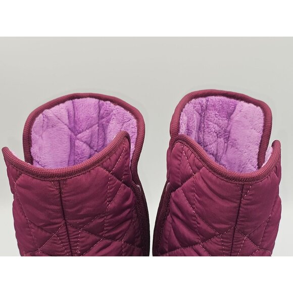 Columbia Women's Plum Purple Minx Slip II Omni Heat Insulated Boots Sz 8 2842 - Picture 9 of 16